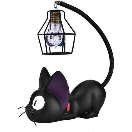 Surrme Kiki Cat Resin lamp， Anime cat lamp，Bedside Lamps for Reading