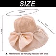 thumbnail image 2 of Sombrero de pescador para mujer, protección solar UV, transpirable, ala ancha, lazo desmontable, sombrero de pescador, sombrero para el sol para mujer, protección UV, 2 of 5