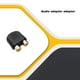thumbnail image 3 of Tholdsy Adaptador de Audio de 3,5 MM adaptadores estéreo portátiles redondos equipo eléctrico de Color sólido de tamaño pequeño duradero que Electrónica, 3 of 6