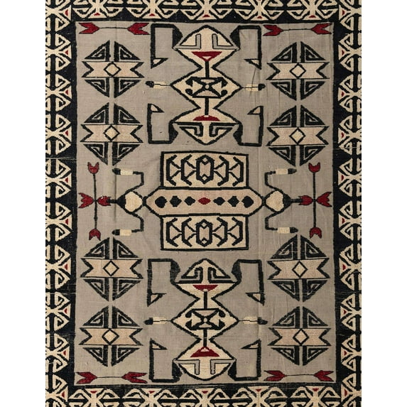 Ahgly Company Machine Washable Indoor Rectangle Abstract Camel Brown Area Rugs, 8' x 12'