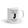 thumbnail image 1 of Ne Me Parle Pas (Rouleau de Porc) Tasse - comme sur l'Image - 11Oz, 1 of 5