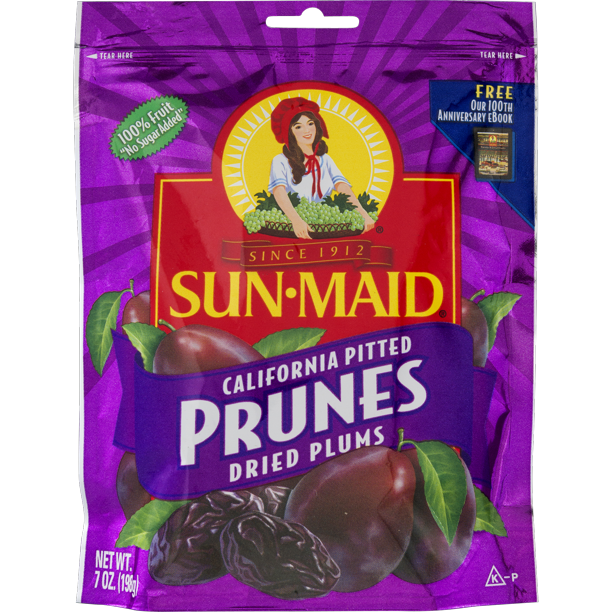 SunMaid California Pitted Prunes, 7 oz
