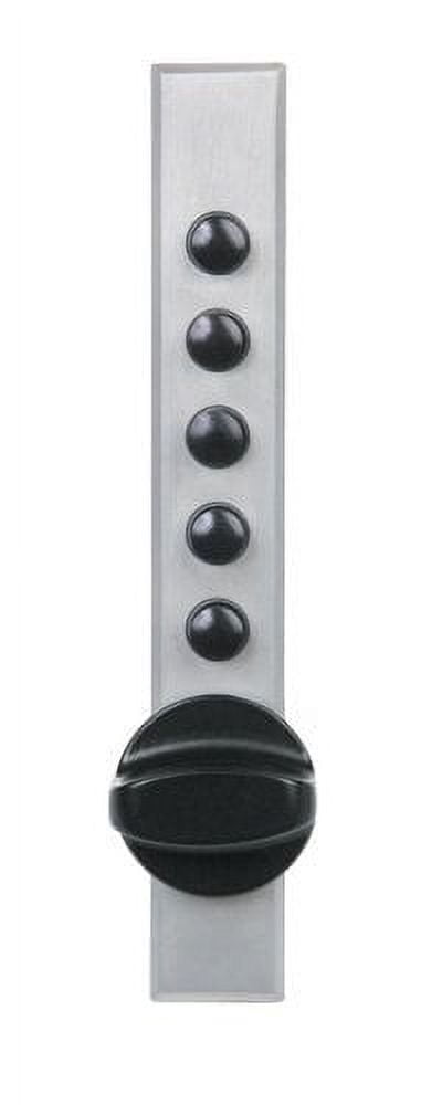 Kaba 9661C10-26D-41 Cabinet Lock 14/20G Mtl Ct Sd 26D, Satin Chrome