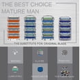 thumbnail image 5 of 48Pcs 5 Layers Shaver Blades Compatible Cartridges Men Care For Gillette Fusion Razor, 5 of 5