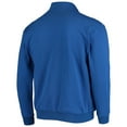 thumbnail image 3 of Men's Colosseum Royal Boise State Broncos Tortugas Logo Quarter-Zip Jacket, 3 of 3