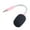 Pink, variant on Yammee 3.5mm Noise Cancelling Game Microphone Replacement Detachable Boom Microphone