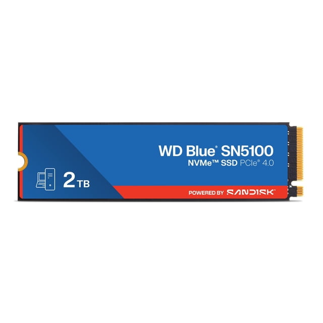 SSD Sandisk WD Blue SN5100 2TB NVMe PCIe Gen4