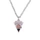 thumbnail image 1 of Collar con colgante deportivo triangular con el logotipo del equipo de fútbol y joyas de equipo con gotas de aceite, 1 of 6