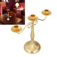 thumbnail image 4 of Candlestick Holders, Classic Nostalgic Bright  Candlestick Ornament  For Dining Table Decoration, 4 of 8