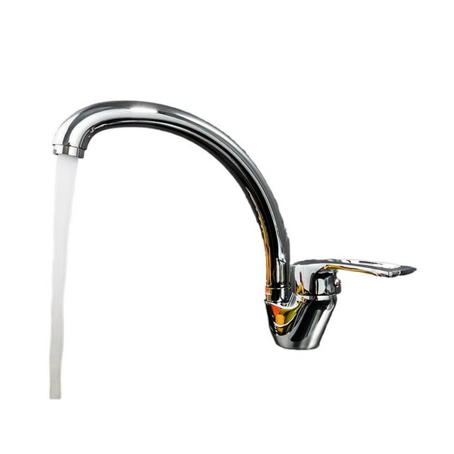 Brass Black Flexible Kitchen Sink Faucet, Hot And Cold Water Filter Mixer Faucets, Single Handle Swivel Spout Kitchen Water Faucet ,Versatile Features