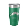 thumbnail image 1 of Glen Elder Reservoir Tumbler Lake Map Travel Mug Insulated Laser Engraved Coffee Cup Kansas 20 oz Green, 1 of 1