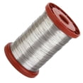 thumbnail image 2 of FRCOLOR Fer à Fil pour Cadre de Ruche 1 Pce 500 g Rouleau en Fil d'Apiculture en Acier Inoxydable Fournitures pour Cadre de Ruches Fer à Fil pour Cadre de Ruche (Argent), 3,15 Pouces X 2,56 Pouces X 2,56 Pouces, 2 of 5