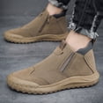 thumbnail image 3 of Casual Attire (Unisex) &  High-Top Boots - Slip-On Outdoor Casual Shoes with Low-Cut Tube , Men's Rubber Sole & Cushioned Insole - All-Terrain Traction for,, 3 of 8