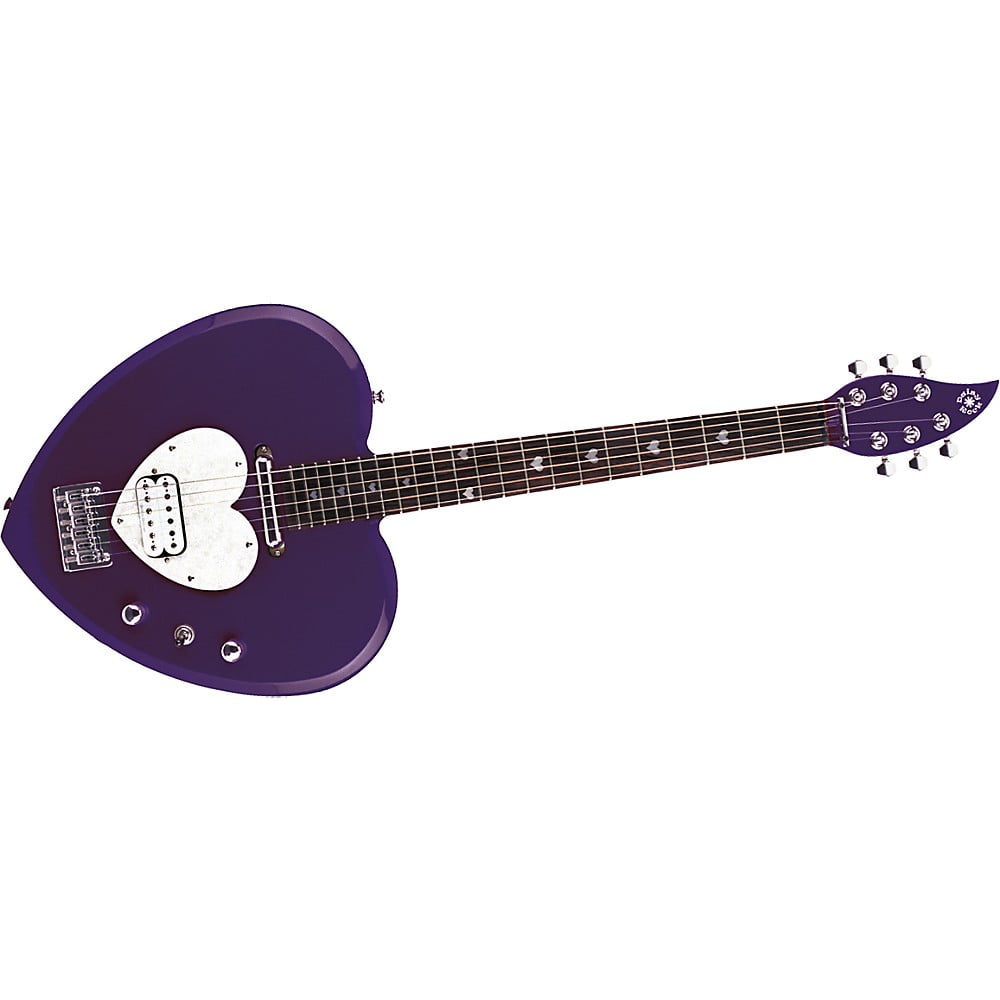 Daisy Rock Heartbreaker Artist Electric Guitar Princess Purple