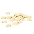thumbnail image 2 of DIY Dog Tag,20pcs Stainless Steel Round Stainless Steel Round Tag Jewelry DIY Pendant Smart Functionality, 2 of 14