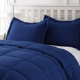 thumbnail image 3 of Lotus Home Stayclean Bacteria Reducing Water and Stain Resistant Microfiber Comforter Mini Set, 3 of 6