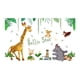 thumbnail image 1 of decalmile Vinilos Decorativos Animales de la Selva Safari Jirafa Elefante Vinilos Decorativos para Pared Habitación Infantil Bebé Guardería Salón oso de fresa Electrónica, 1 of 5