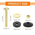 thumbnail image 2 of 2Pack Toilet Tank Screws Kit, Carbon Steel Bolts with Nuts and Rubber Gaskets, 2 of 6