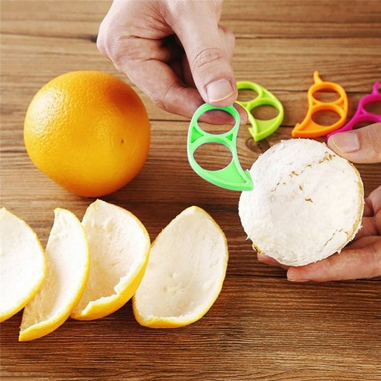 1pc Stainless Steel Random Color Lemon Peeler