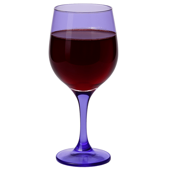 Copas vidrio Cristal para Vino Tinto Lav Fame 480ML Color Lila