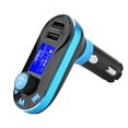 thumbnail image 2 of Kit de radio y transmisor FM Bluetooth con puerto USB dual inalámbrico para coche, 2 of 14