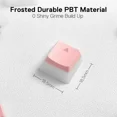 thumbnail image 3 of Redragon A130 Pink Pudding Keycaps, Standard Oem Profile, Doubleshot Pbt, 3 of 6