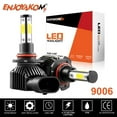 thumbnail image 1 of 2pcs For Honda Accord 2003-2007 LED Headlight Bulbs 6000K 9006 Low Beam, 1 of 10