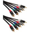 thumbnail image 1 of 6 ft. HDTV 5RCA Premium Component Audio & Video Combo Cable Kit, 1 of 1
