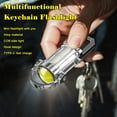 thumbnail image 4 of Mini LED COB Flashlight USB Rechargeable Torch Keych Hot ain Portable Lamp, 4 of 5