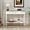 White, variant on 3More Entryway Console Table with 3 Drawers,42" Carved Hallway Table with Open Shelf,Long Sofa Table for Living Room, Hallway, Behind Couch,Green