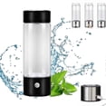 thumbnail image 1 of Hydrogen Water Bottle, Rechargeable Hydrogen Water Generator, Portable Hydrogen Water Ionizer Machine For Home Office Travel, 1 of 4