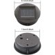 thumbnail image 2 of 4 Pieces Replacement Solar Lights With Led Bulbs, Solar Top Lights Replacement, Led Solar Panel Lantern Cover, 2 of 5
