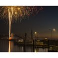 thumbnail image 2 of The annual July fourth fireworks brighten the Astoria sky; Astoria, Oregon, United States of America Poster Print by Robert L. Potts / Design Pics (17 x 11), 2 of 2