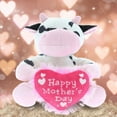 thumbnail image 3 of Dollibu Happy Mother's Day Stuffed Animal, Mom Heart Message Gift Teddy - Cow, 3 of 9