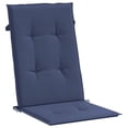 thumbnail image 4 of Cojines para sillas VidaXL Outdoor Patio Highback, color azul marino, 4 of 9