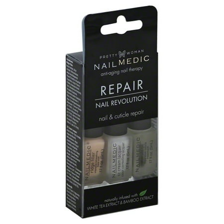 Pretty Woman Nail Medic Nail Revolution Repair 3 x 0.17 fl oz (0.5 fl oz)