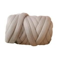 thumbnail image 2 of Chunky Yarn Knitting Arm Knit Soft Yarn 250G for DIY Rug Making Sweaters Gray, 2 of 8