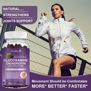 Mulittea Glucosamine Chondroitin Gummies - مكمل دعم مشترك ذو قوة إضافية مع MSM و Elderberry للمفاصل الطبيعية ، دعم مناعي مضاد للأكسدة للبالغين والرجال والنساء - (حزمة 2)