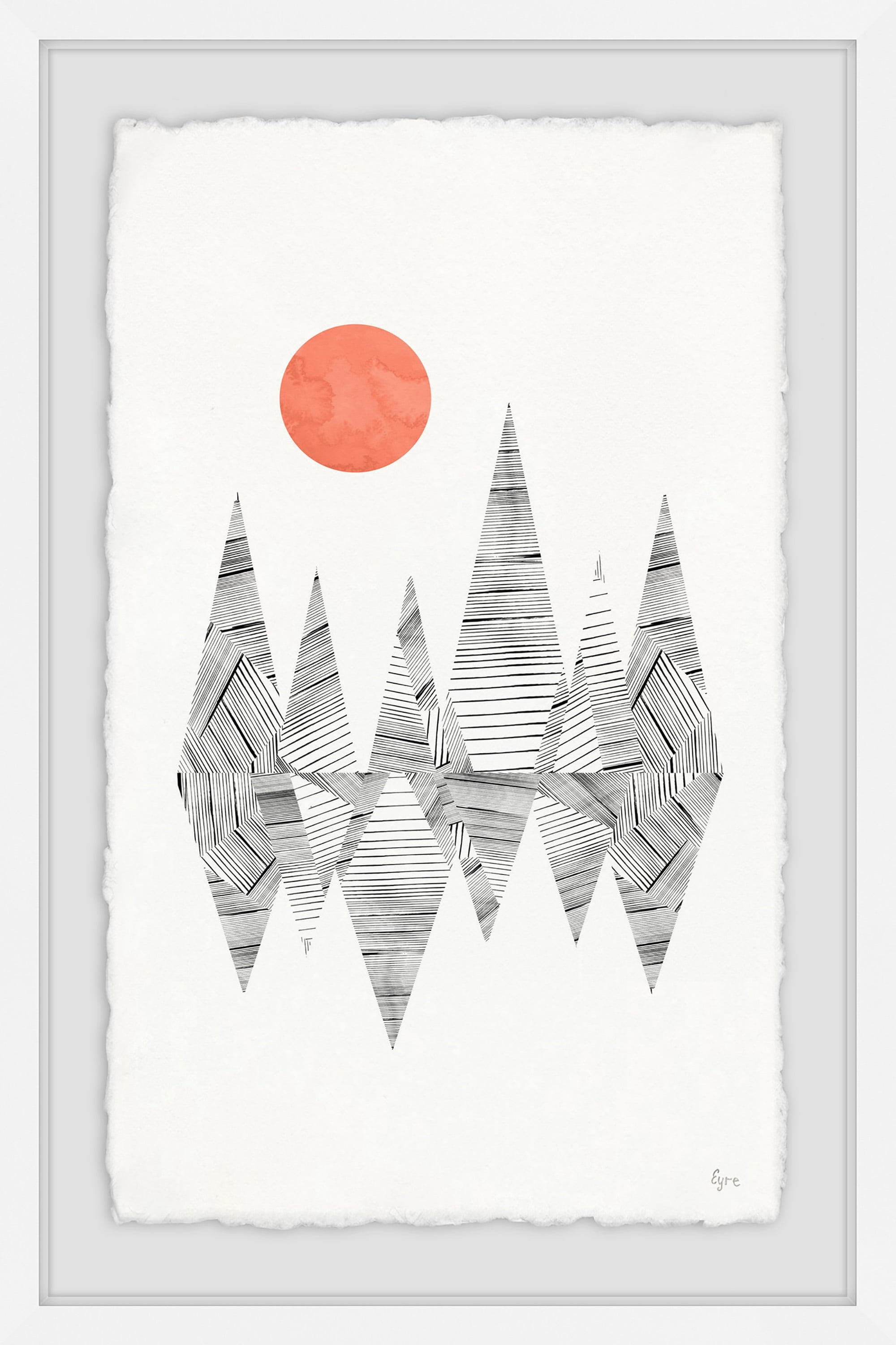 Lost Atlantis Framed Painting Print