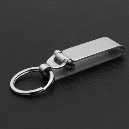 Anti-Lost Stainless Steel Belt for Key Holder Key-Clip Detachable Keyrings for M