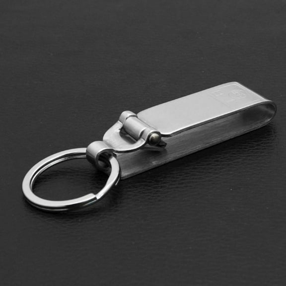 Anti-Lost Stainless Steel Belt for Key Holder Key-Clip Detachable Keyrings for M