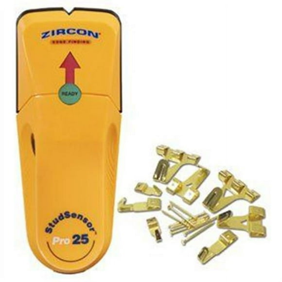Zircon 259704 Pro25 Stud Sensor with Picture Hanging Kit
