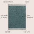 thumbnail image 2 of JONATHAN Y TUSCAN SUN 8 x 10 Area Rug, Alda Minimalist Mingled - Turquoise/Cream, TSN213E-8, 2 of 8
