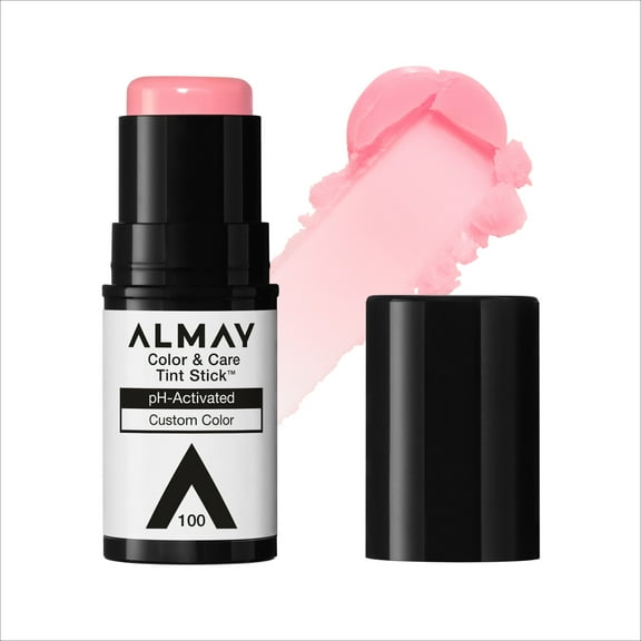 Almay Color & Care Tint Stick, Lip & Blush Stick, 100 Natural Flush, 0.25 oz