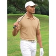 thumbnail image 6 of RICHCOIN Mens Polo Shirts Short Sleeve Knit Golf T Shirt for Men Classic Collared Casual Summer Tops, 6 of 7
