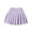 4# Purple, variant on Girls' Pleated Mini Skirt with Undershorts - High Waist Pull-on Tennis School Uniform, Stylish Versatile for All Tops 2-14Y, Gray, 140