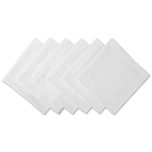 DII White Napkin (Set of 6)