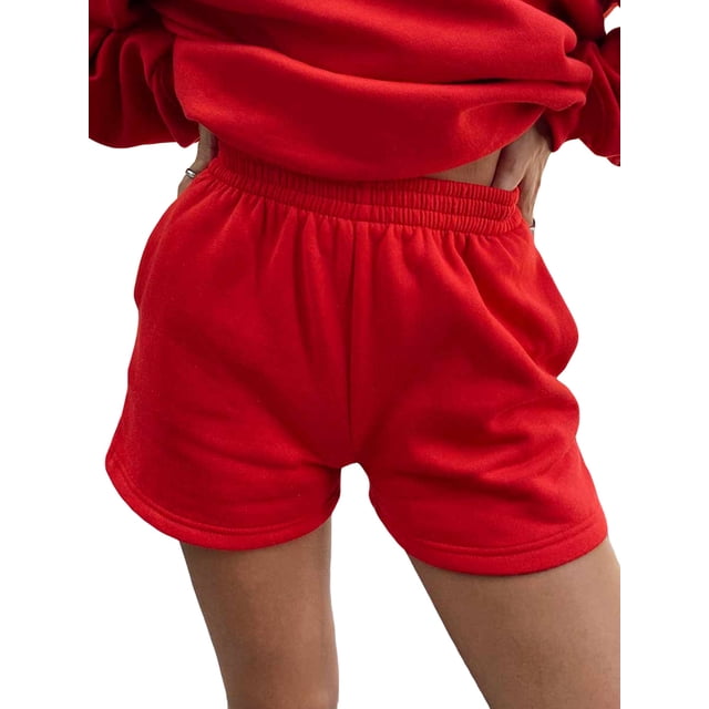 TRKIYQC Conjunto de Ropa Casual para Mujer, Color Sólido Manga Larga Suelta Sudadera con Capucha Jersey + Pantalones TRKIYQC moda