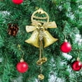 thumbnail image 4 of Christmas Cow Bells for Decoration 9.4in Christmas Tree Hanging Decoration Accessories Santa Claus Bells Christmas Gift Hanging Decoration, 4 of 6