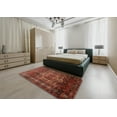 thumbnail image 4 of Ahgly Company Indoor Rectangle Traditional Crimson Red Persian Area Rugs, 4' x 6', 4 of 6